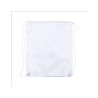 Mochila sublimable de cuerdas blancas