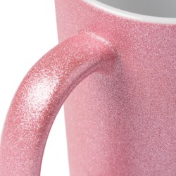 Taza glitter para sublimacion