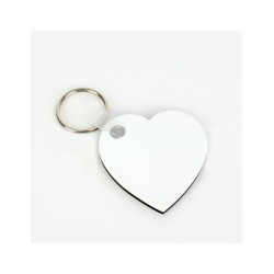 Llavero sublimable de corazón