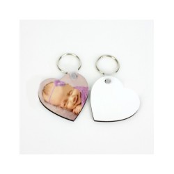 Llavero sublimable de corazón