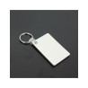 Llavero sublimable de forma rectangular