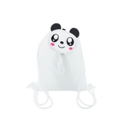 MOCHILA INFANTIL DE SUBLIMACION PLEGABLE DE OSITO PANDI