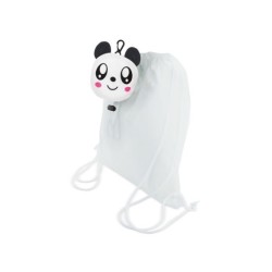 MOCHILA INFANTIL DE SUBLIMACION PLEGABLE DE OSITO PANDI