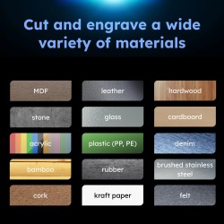Cortadora láser de CO2 AtomStack Hurricane