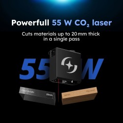 Cortadora láser de CO2 AtomStack Hurricane