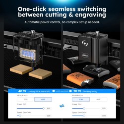 Cortadora láser AtomStack Kraft - Diodo de 40 W