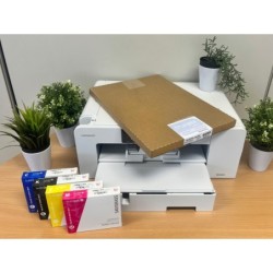 PACK DE IMPRESORA SAWGRASS SG1000 CON TINTAS DE 31ML Y PAPEL HSX-EXTRA A3