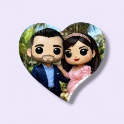 IMAN REDONDO DE CERÁMICA 6.70 CM