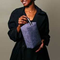 Neceser de fieltro elegante